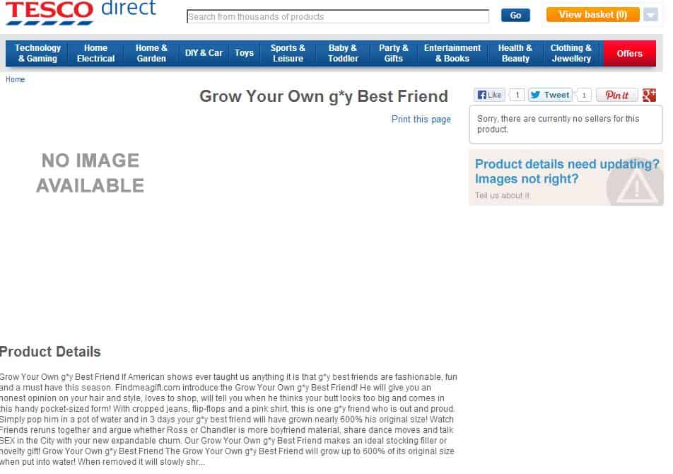 Grow your own g*y Best Friend